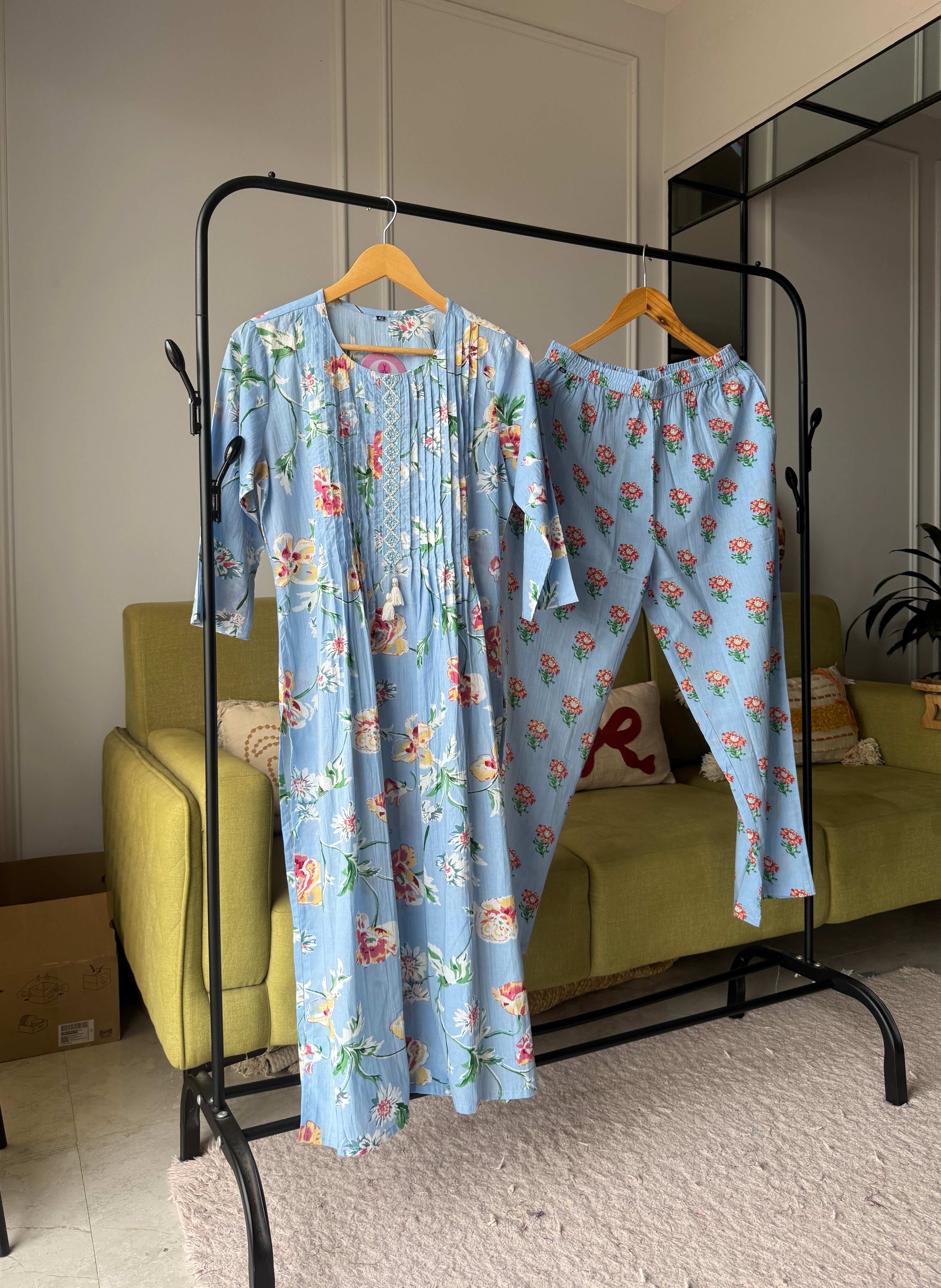 Sneha Cotton Print Dress