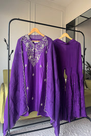 Ruhi Hand Work Sharara Dress(Make To Order)