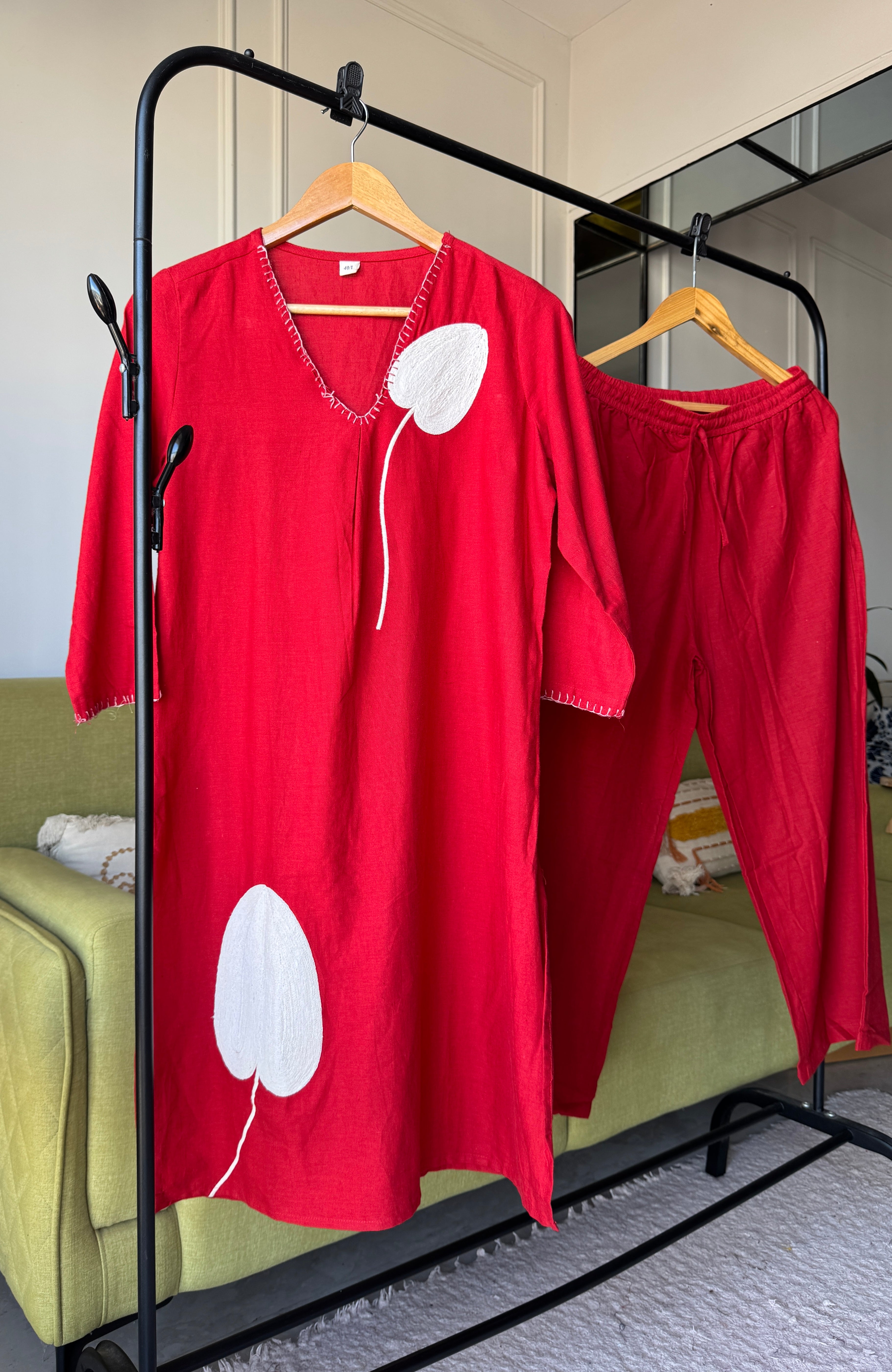 Anuradha Thread Embroided Coord Set