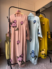 Palak Thread Embroided Set