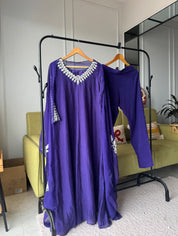 Pooja Mul Chanderi Embroidery (Make to Order)