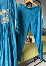 Gayatri Mul Chanderi Handwork Dress