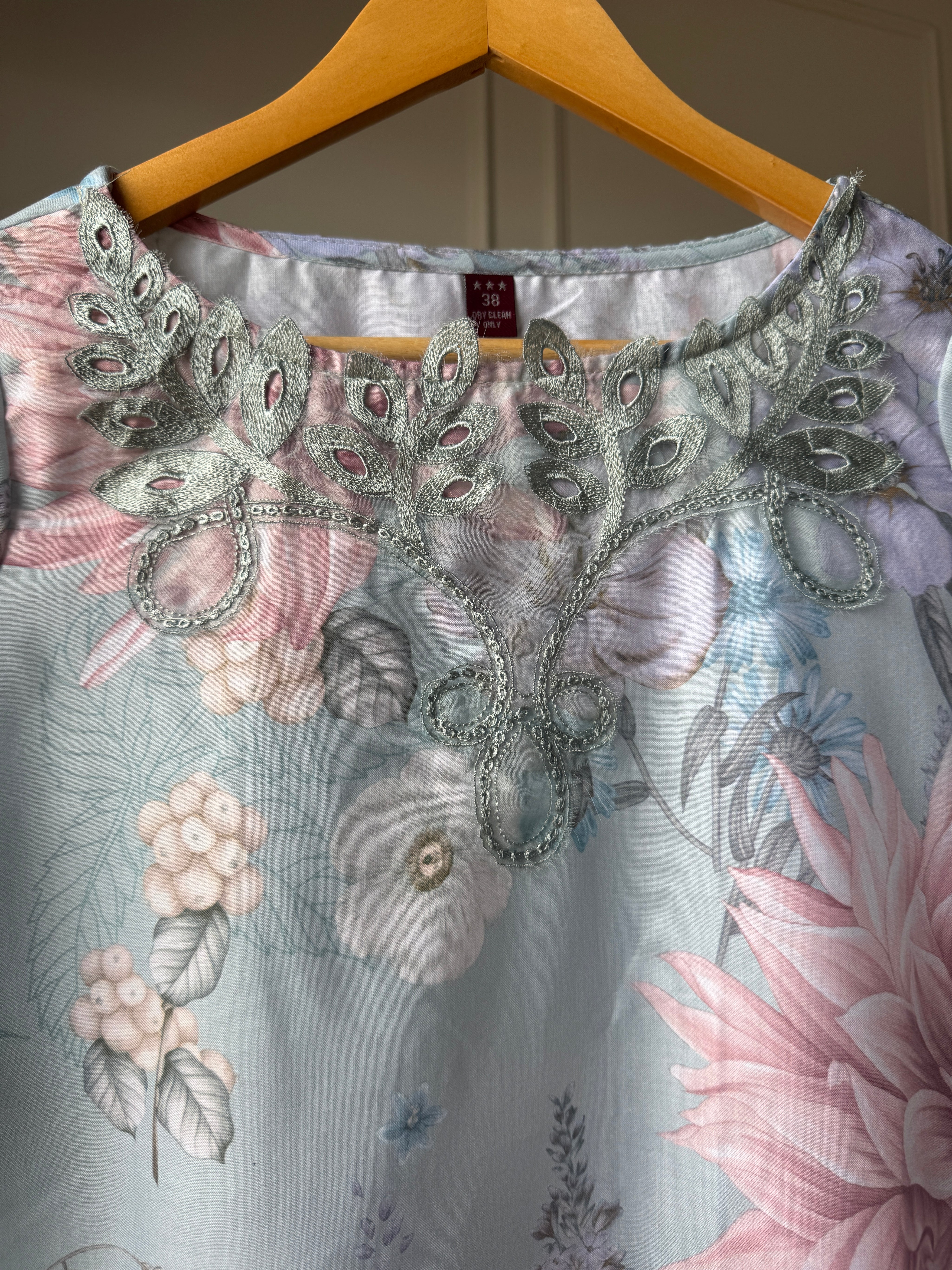 Trupti Print Cut Work Dress