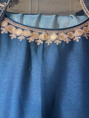 Aisha halter neck short kurta with pants