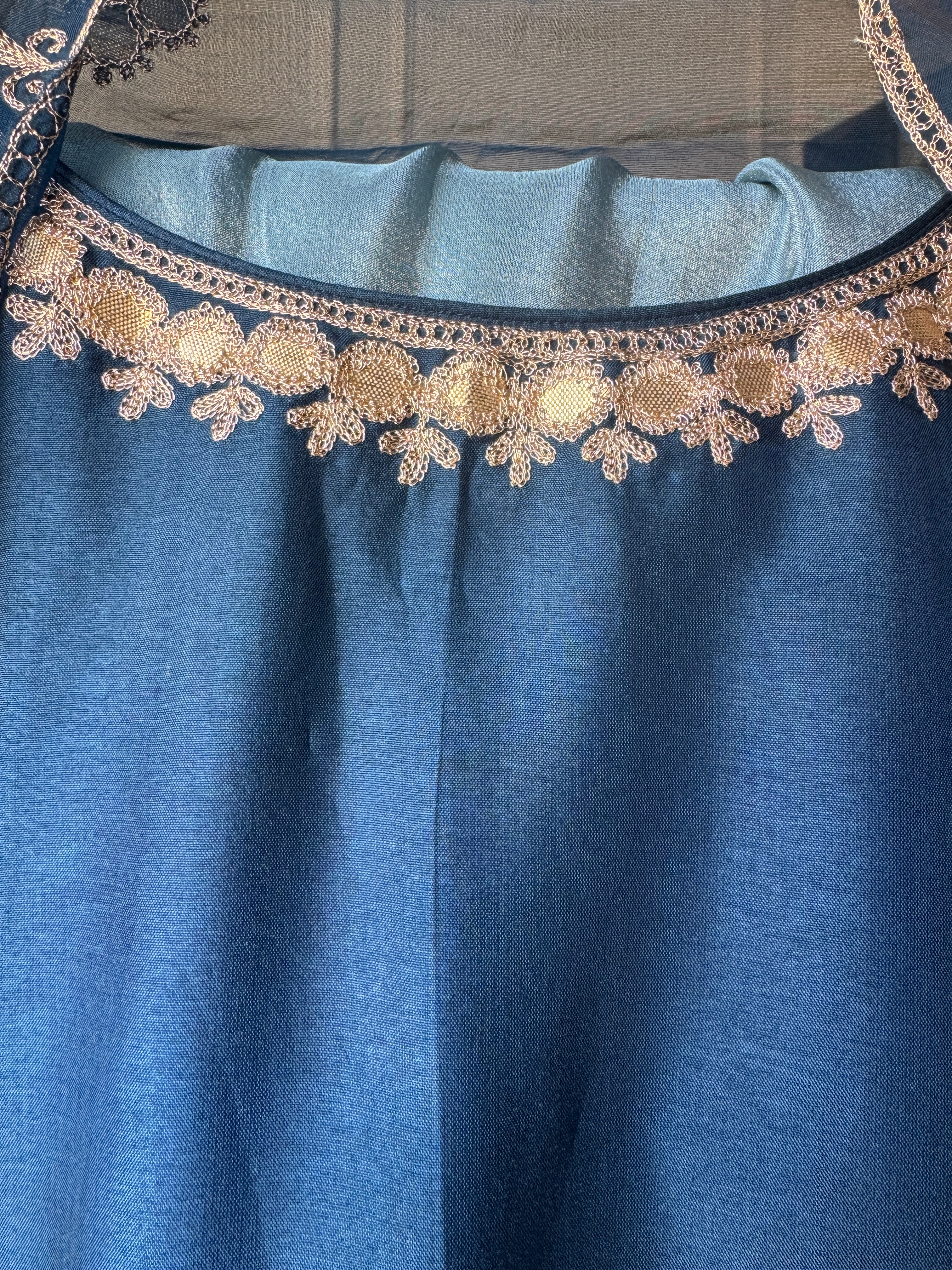 Aisha halter neck short kurta with pants