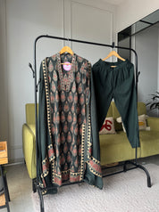 Jasmine cotton straight cut dress