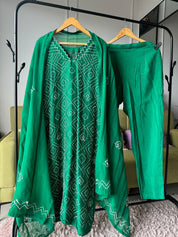 Meera V-Neck Knot work dress (542)