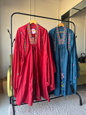 Panel Embroided Aline Dress