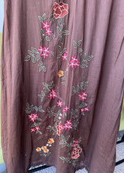 Sushma Embroided Cotton Dress