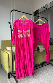 Gayatri Mul Chanderi Handwork Dress