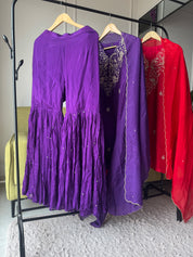 Ruhi Hand Work Sharara Dress(Make To Order)