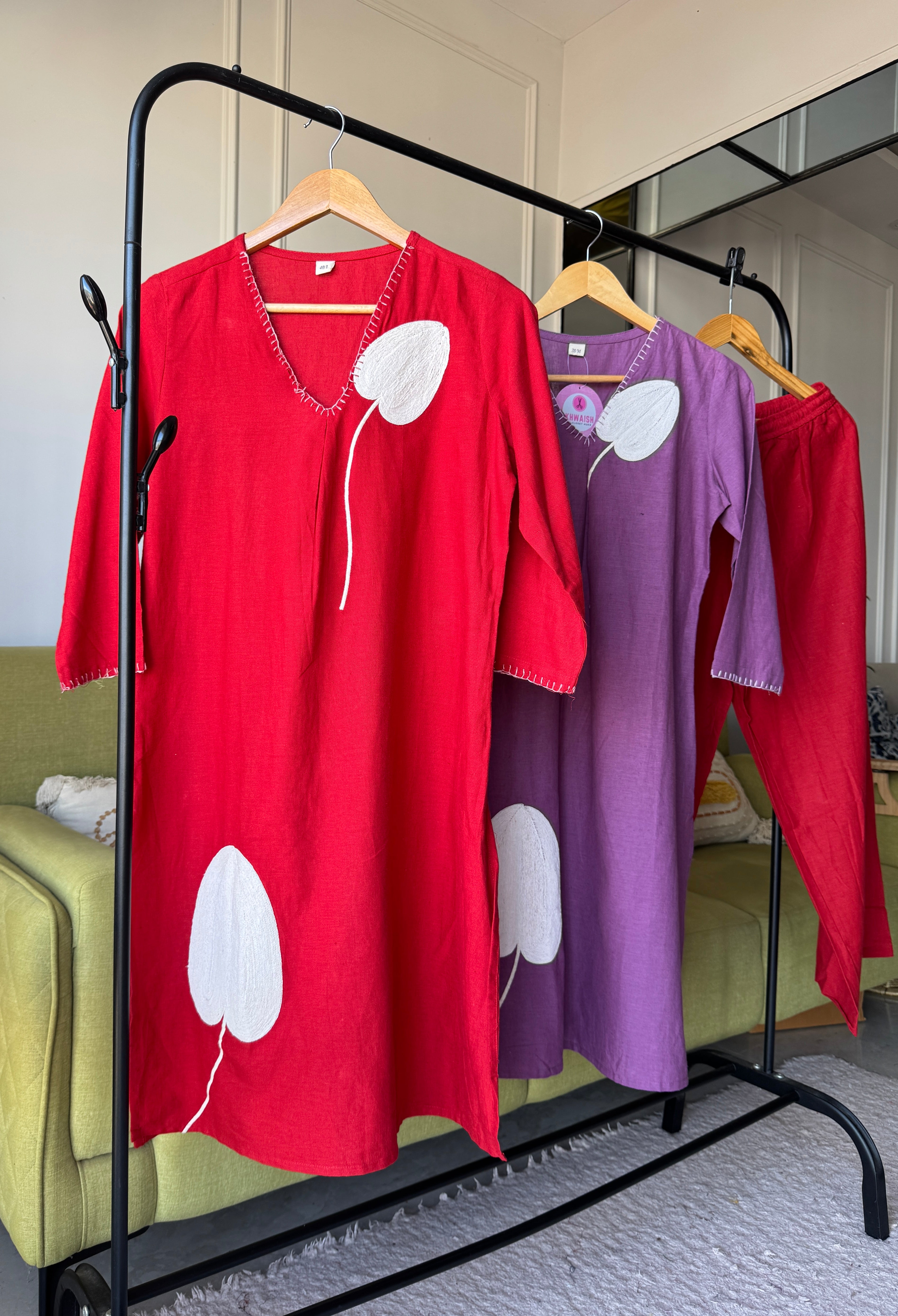 Anuradha Thread Embroided Coord Set