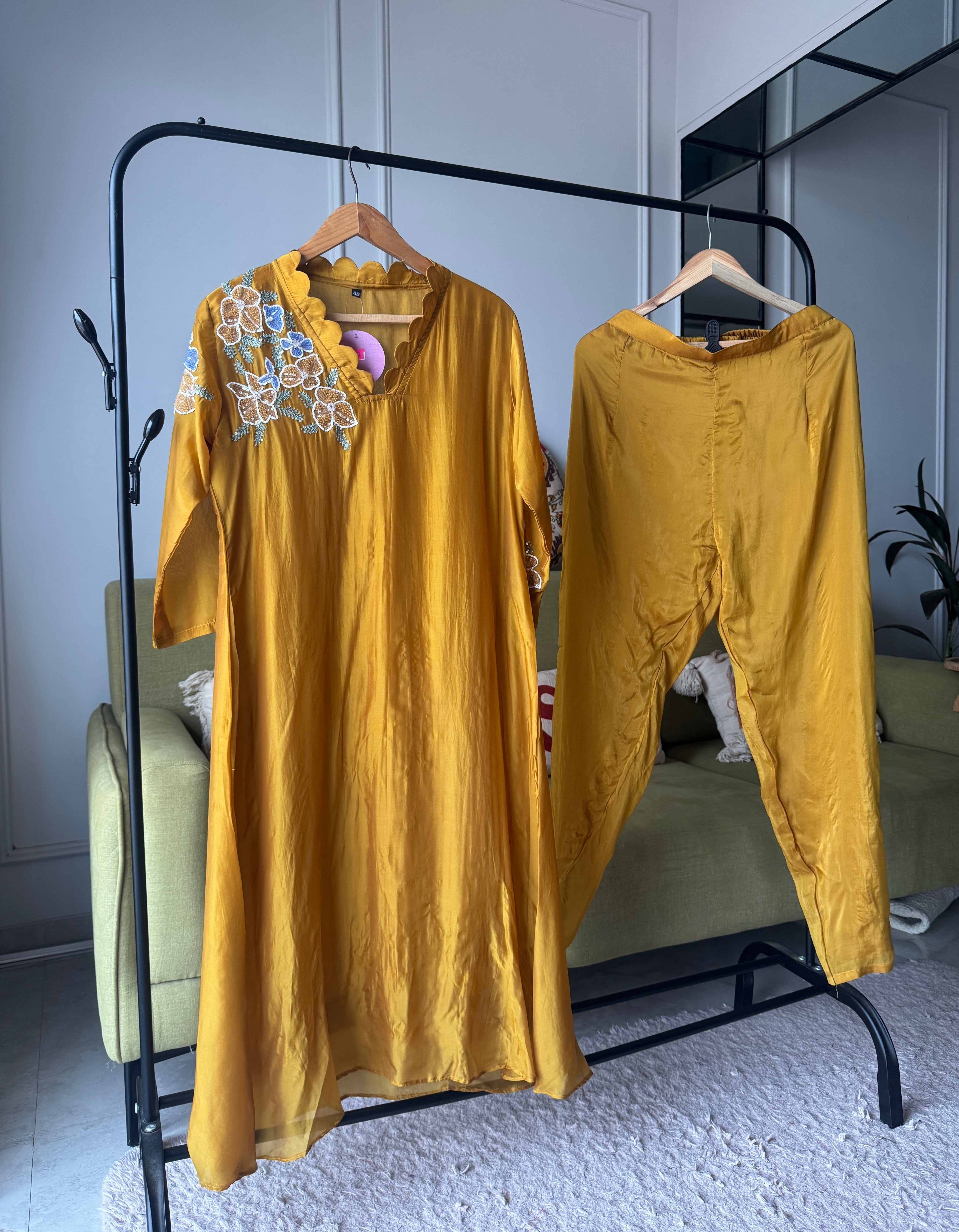 Janki Aline hand work dress