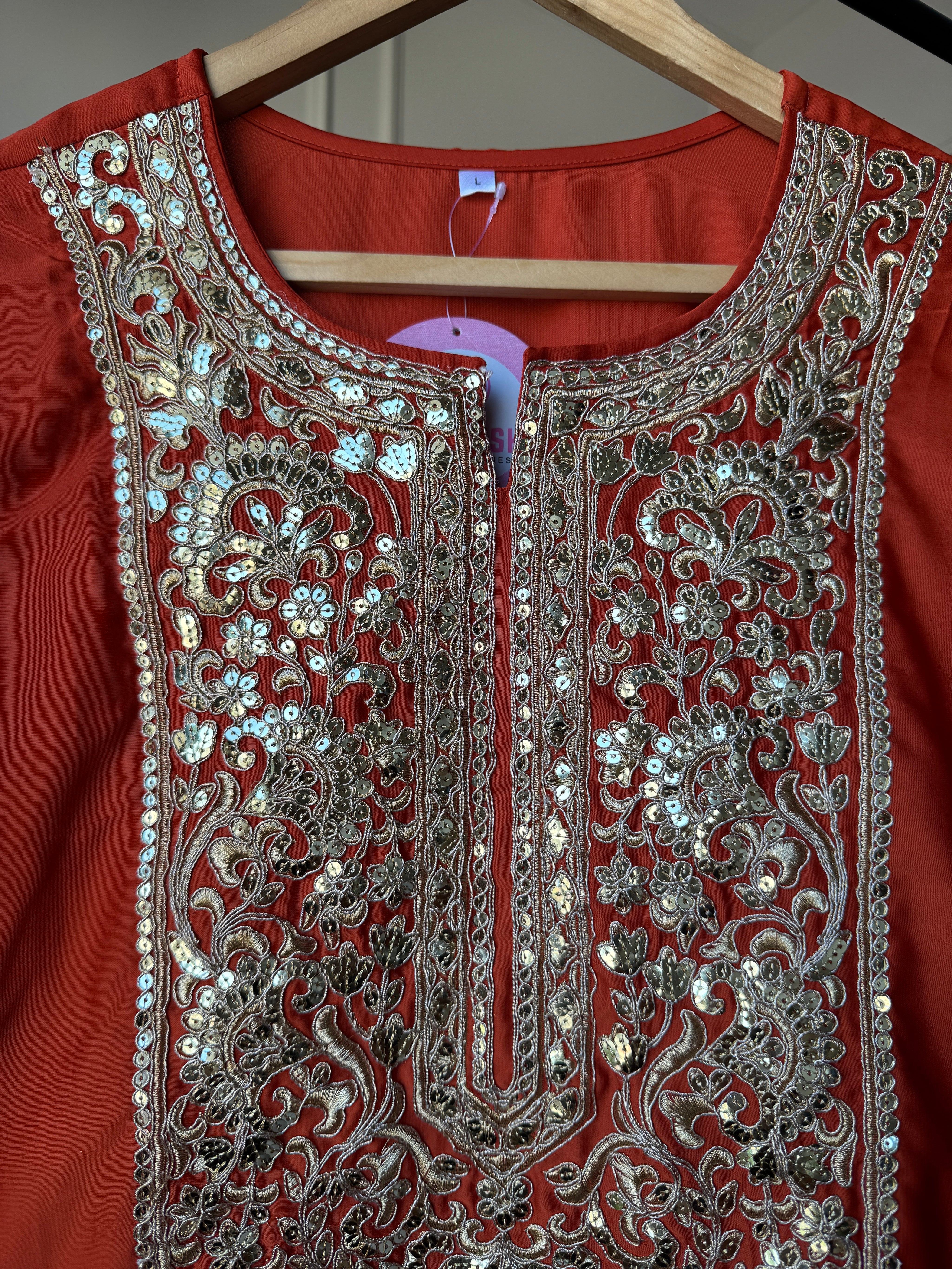 Sejal Mashin Embroidery Dress