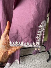 Kimaya Embroided Cotton Dress