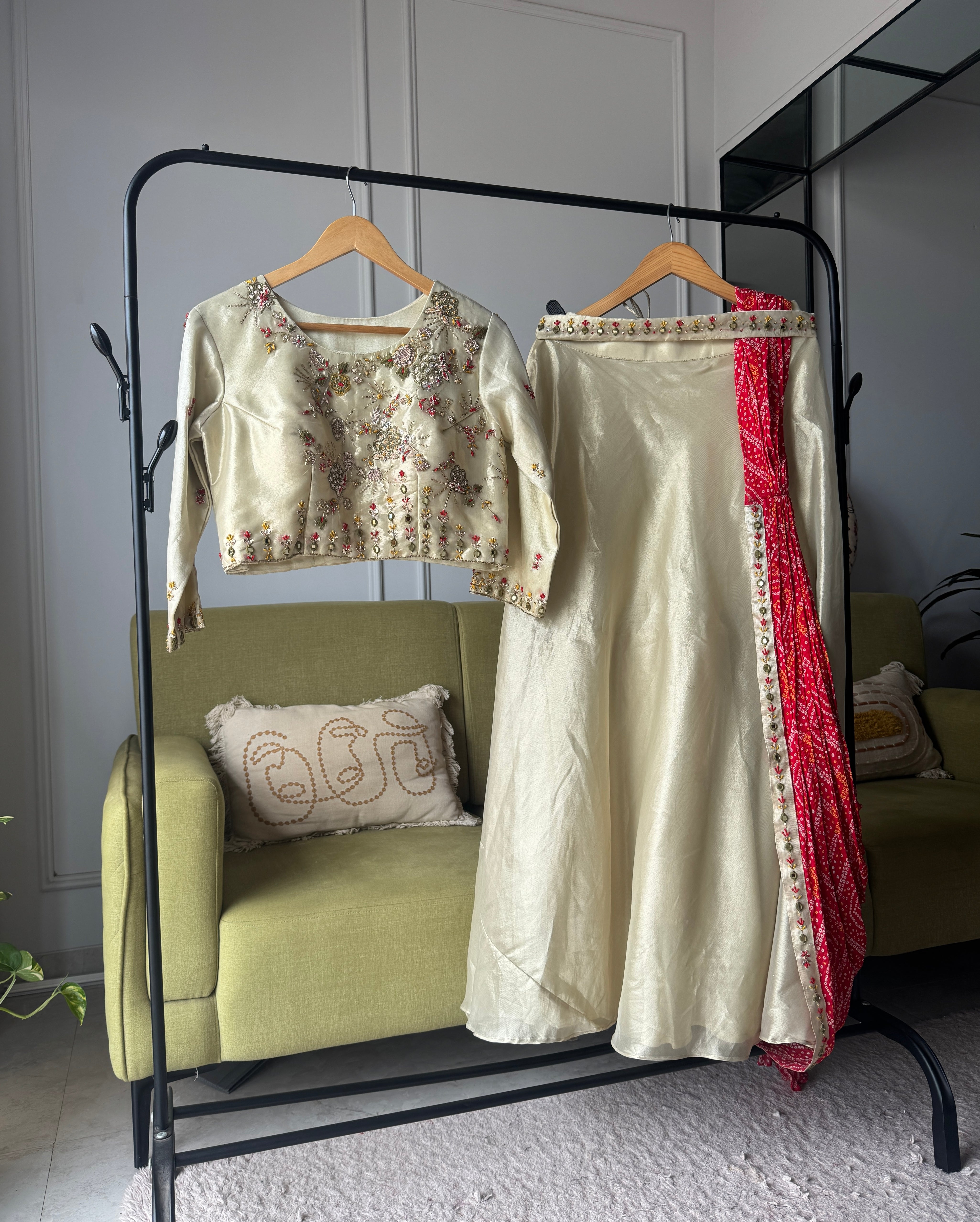 Vaishnavi Handwork Lehenga Set