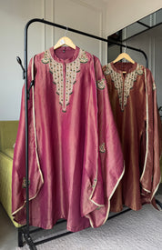 Sita Shimmer Tissue Handwork Dress