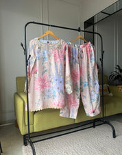 Trupti Print Cut Work Dress