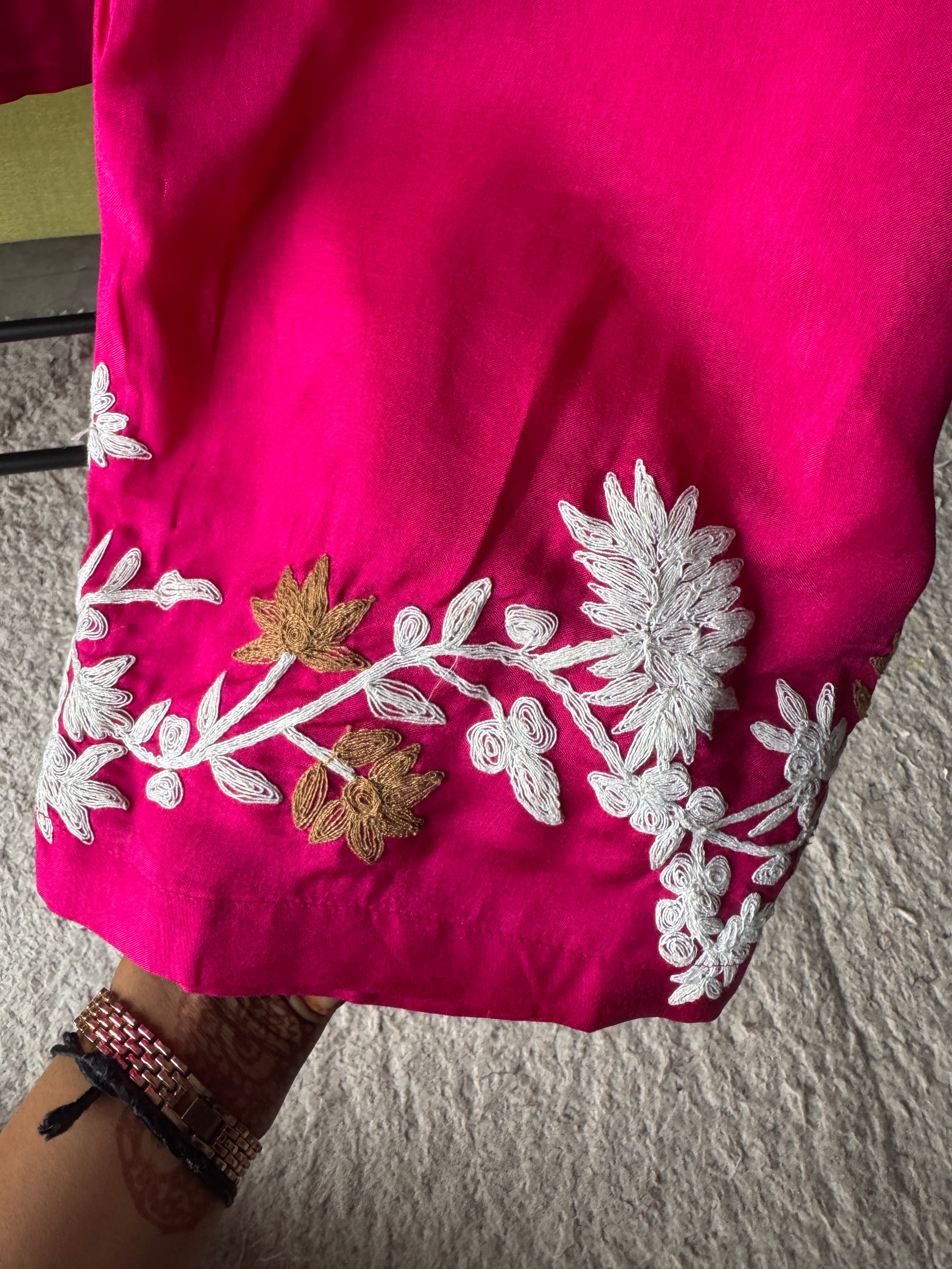 Aaina Short Kurti With Plazzo And Dupatta Dress