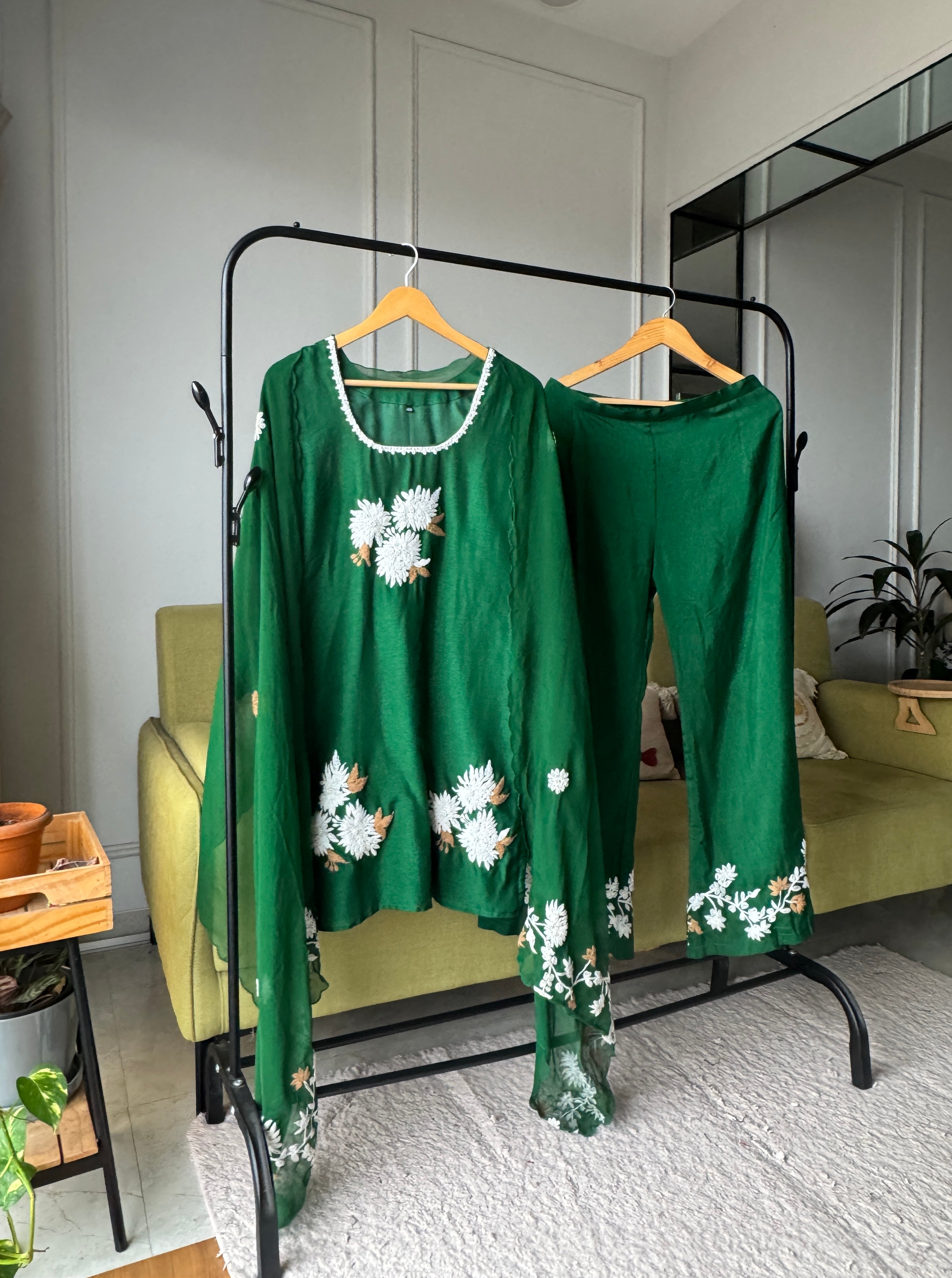 Aaina Short Kurti With Plazzo And Dupatta Dress