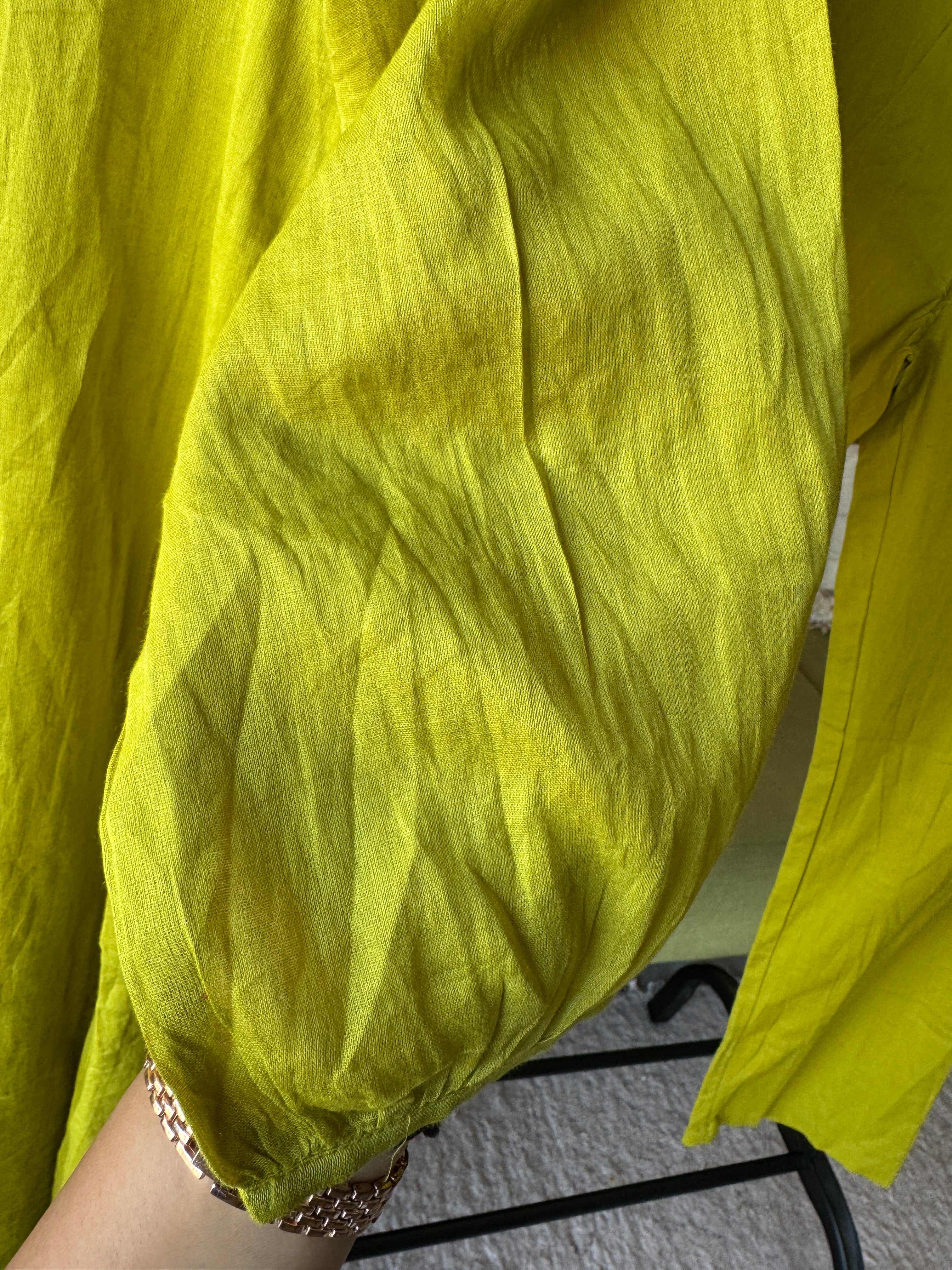 Sushma Embroided Cotton Dress