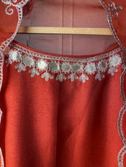 Aisha halter neck short kurta with pants