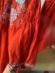 Dipali Mul Chanderi Embroided Dress