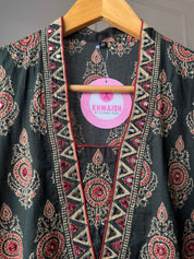 Jasmine cotton straight cut dress