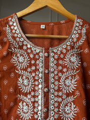 Dhanvi Embroided Dress