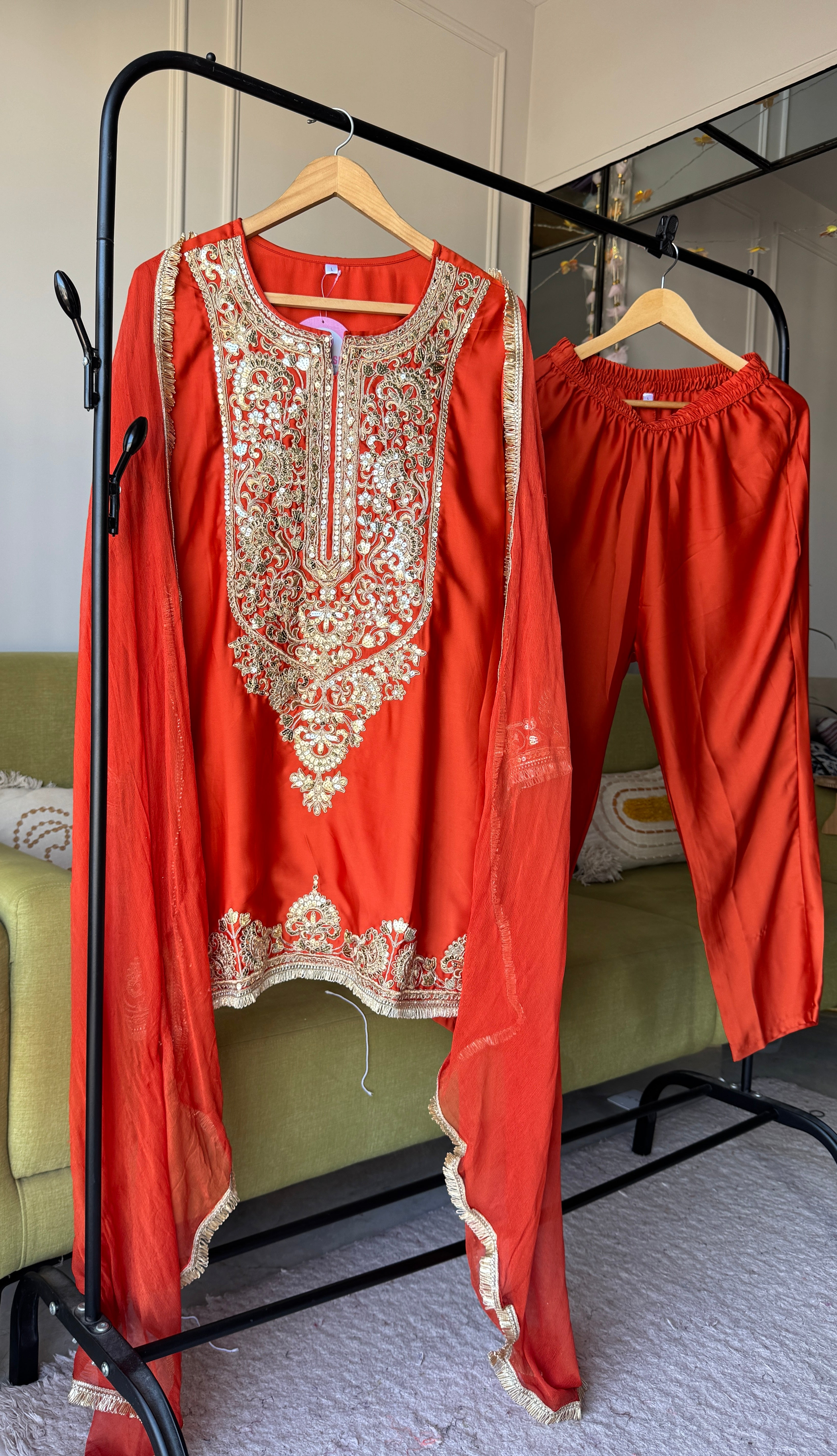 Sejal Mashin Embroidery Dress