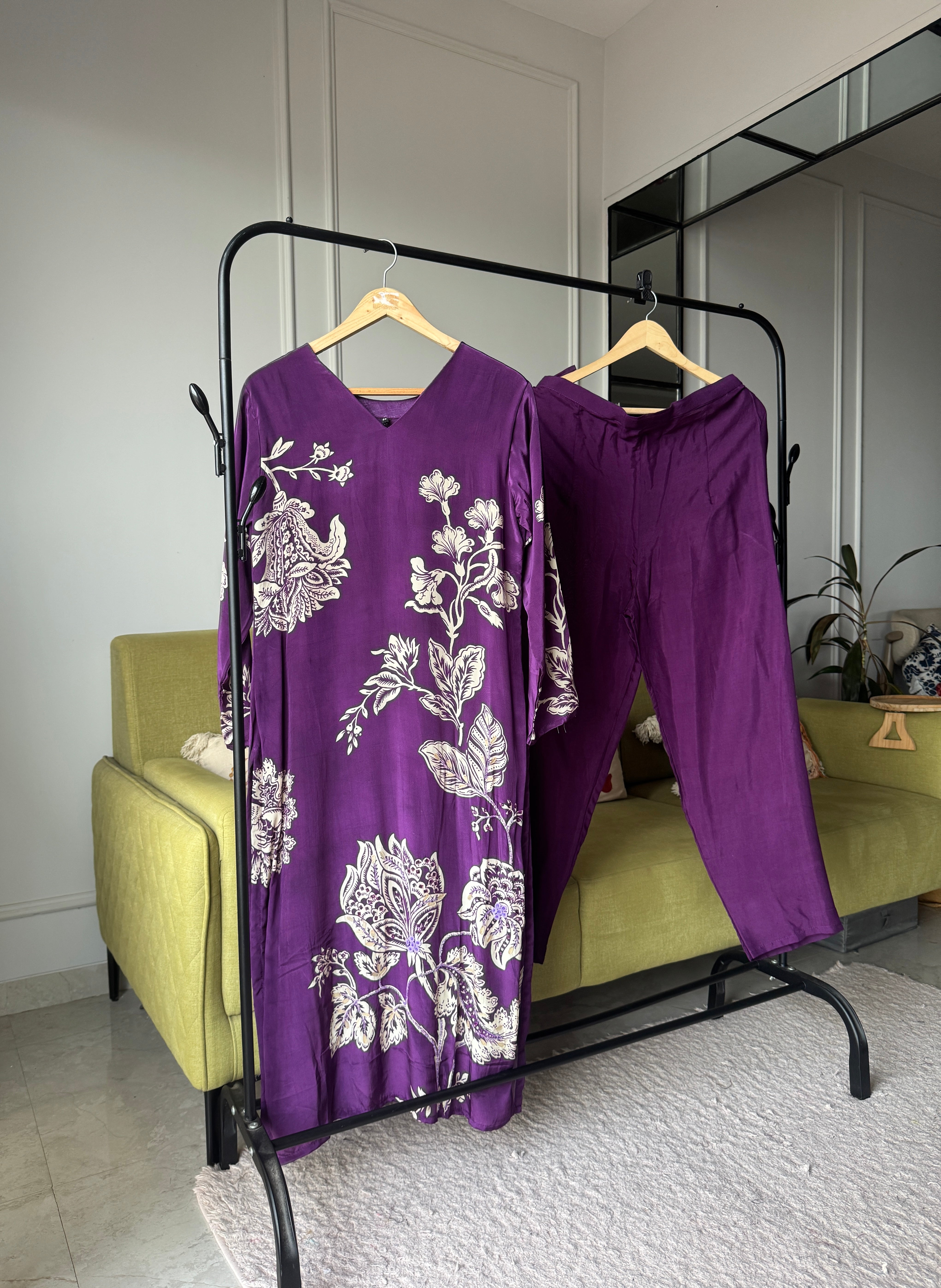 Sheela Digitail Organza Set