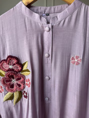 Lata Floral Embroided Set