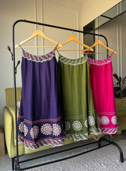 Pari singlet Aline embroidered plazzo dress