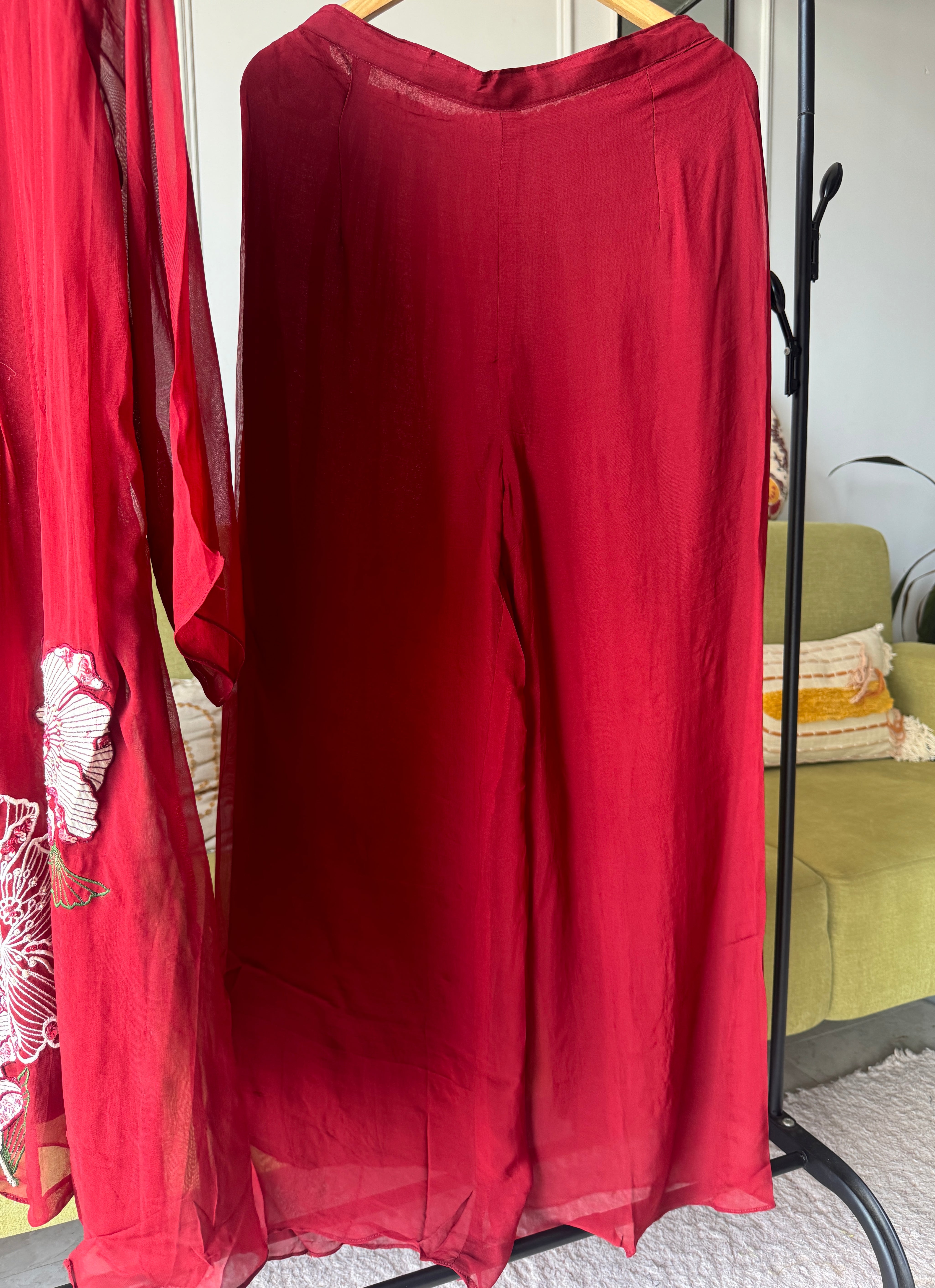 Madhu Handwork Plazzo Set