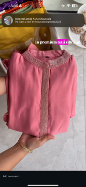 Siddhi Kard Dana Work Mul Chanderi Coord Set