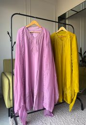 Mansi pearl work dress