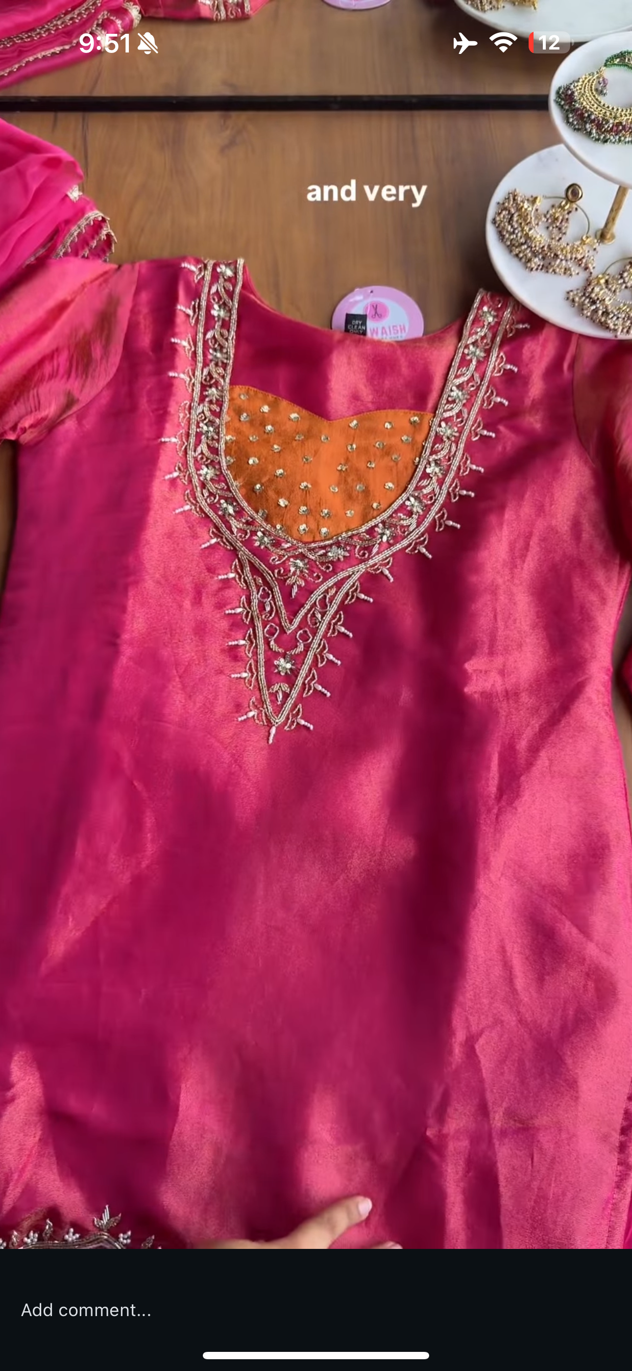 Duresha Tissue Shimmer Dress