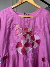 Aradhya Patchwork Mul Chanderi Coord Set