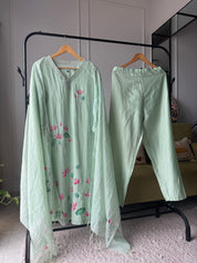 Aarvi Embroided Set(Make to Order)