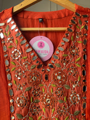 Yashoda Mirror Embroided Dress