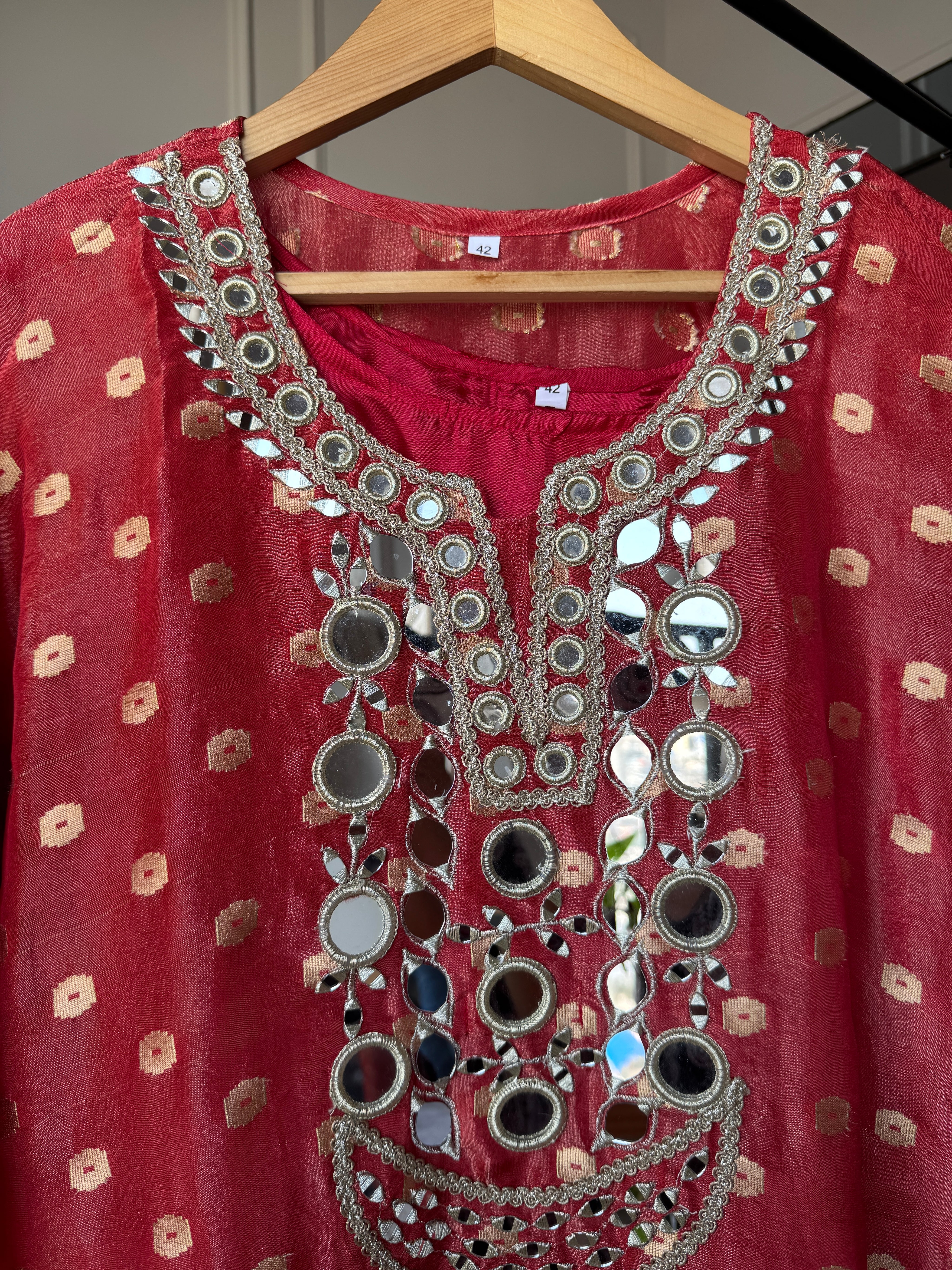 Diksha Mirror Work Coord Set