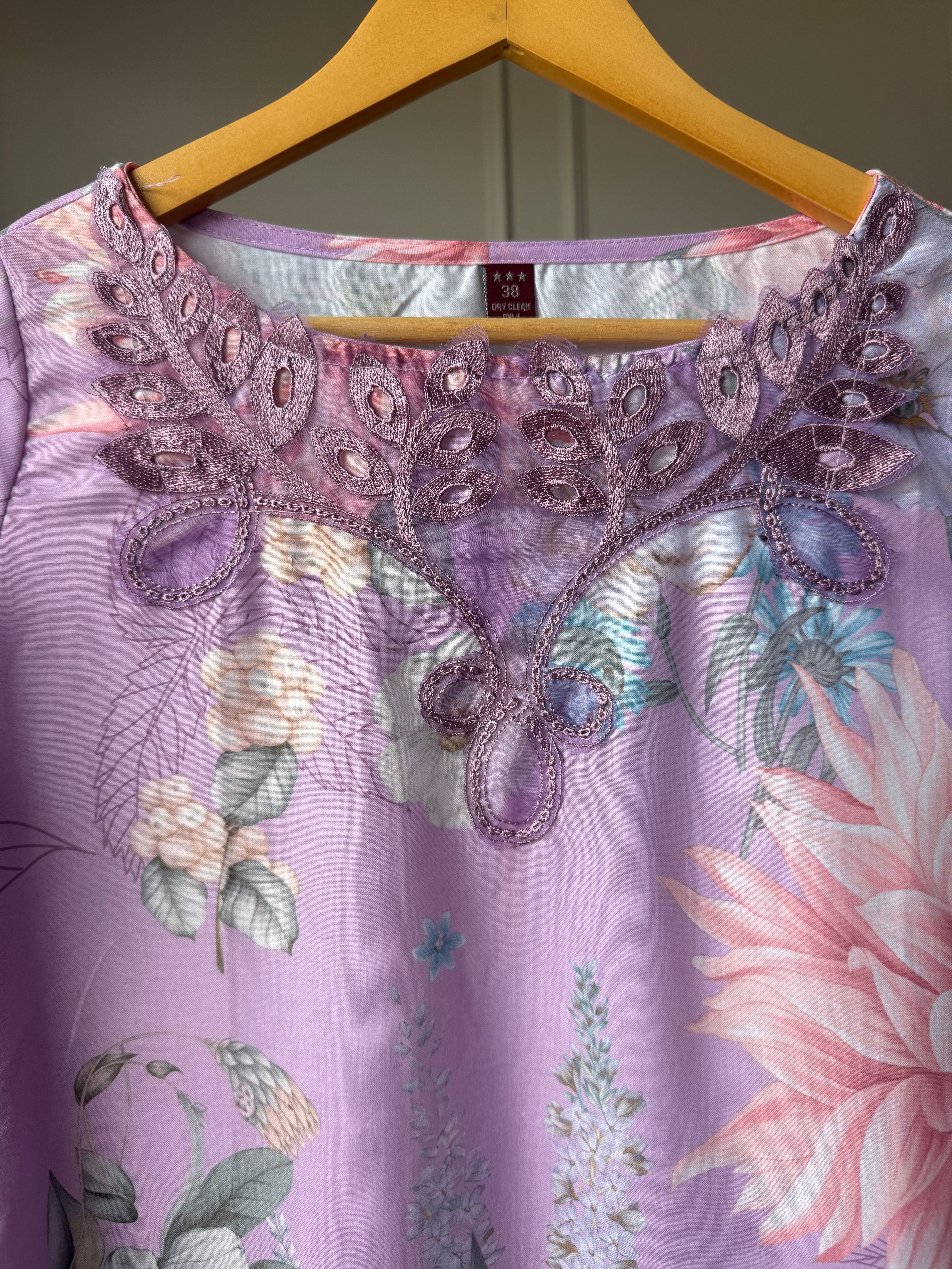 Trupti Print Cut Work Dress