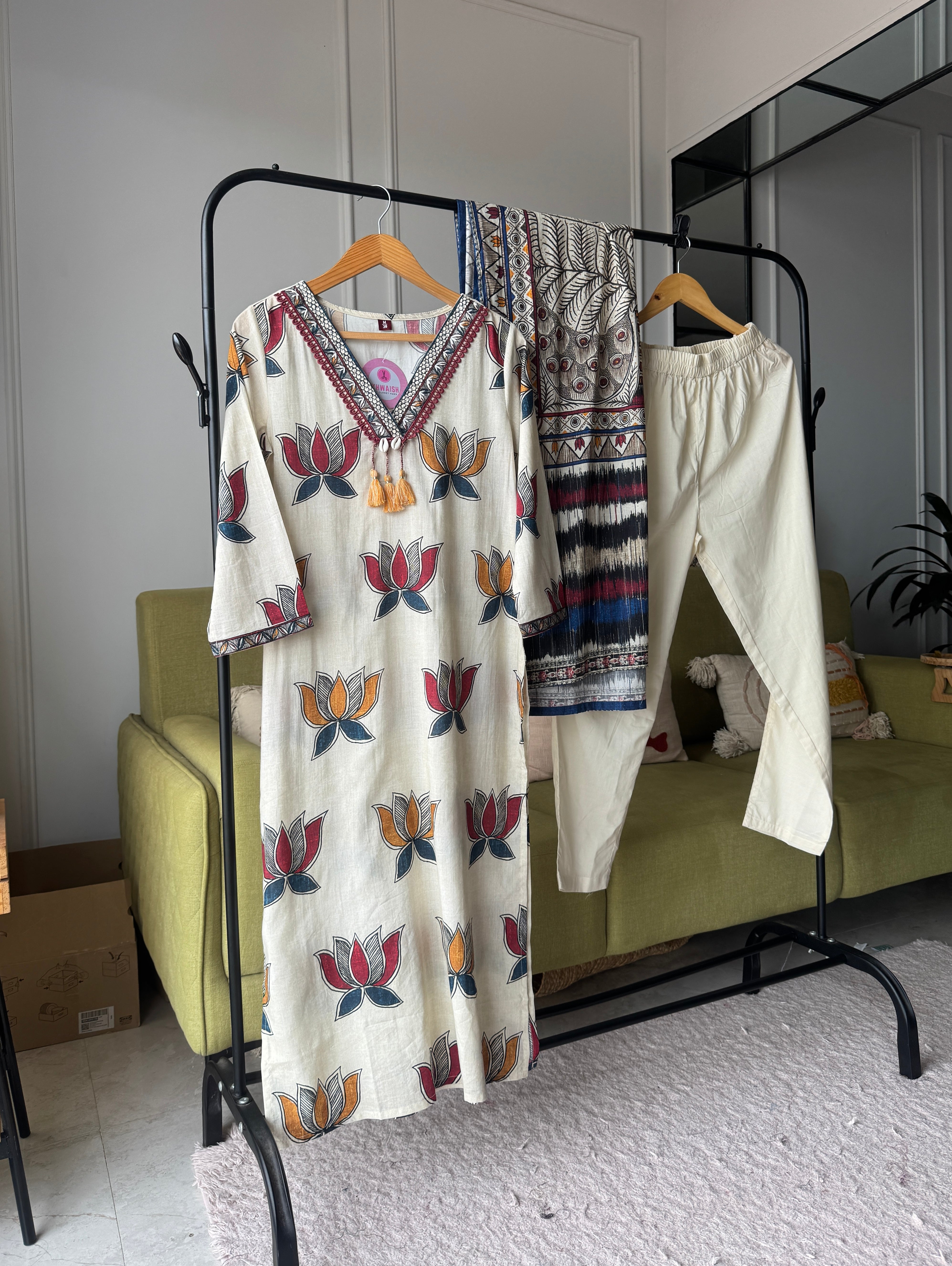 Kamal Flower Print Dress