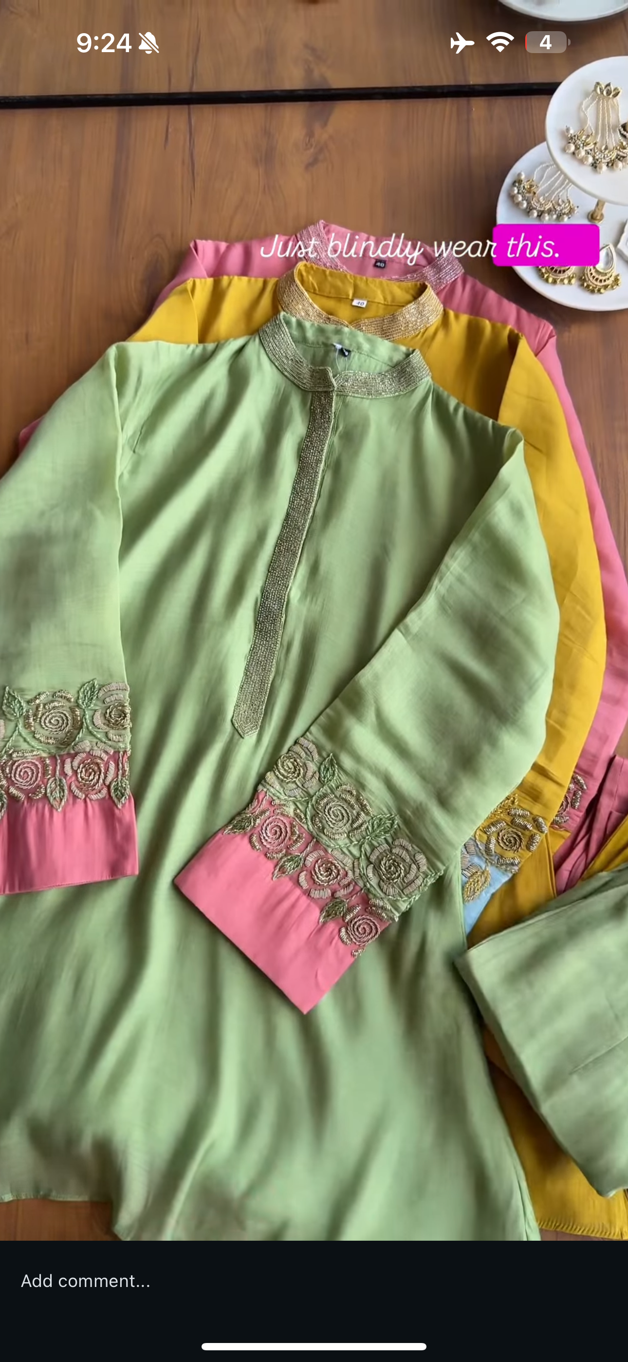 Siddhi Kard Dana Work Mul Chanderi Coord Set