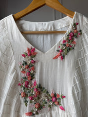 Kaveri Mul Chanderi Handwork Set(Make to Order 10 days)