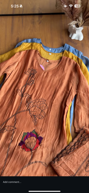 Tarini Mul Chanderi Aline Dress