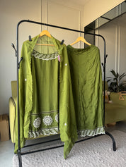 Pari singlet Aline embroidered plazzo dress