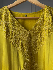 Mansi pearl work dress