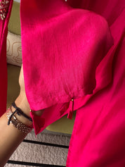 Anshika Dola Silk Handwork Coord Set