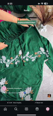 Aaina Short Kurti With Plazzo And Dupatta Dress